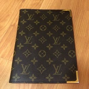 Vintage LV leather booklet